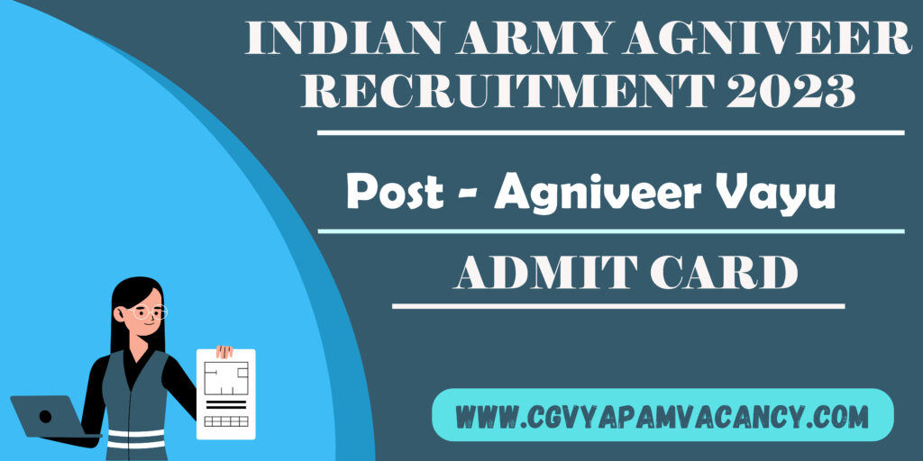 Army Agniveer Admit Card 2023