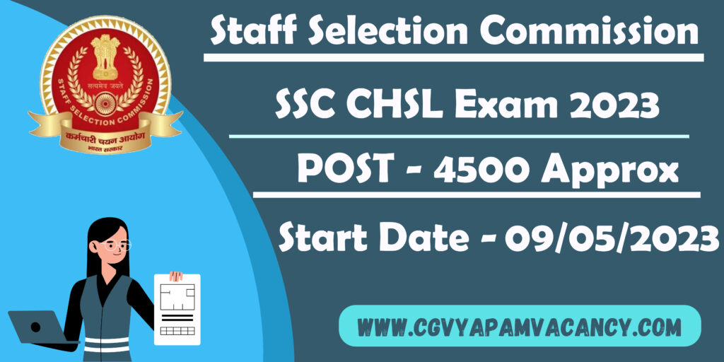 SSC CHSL Recruitment 2023