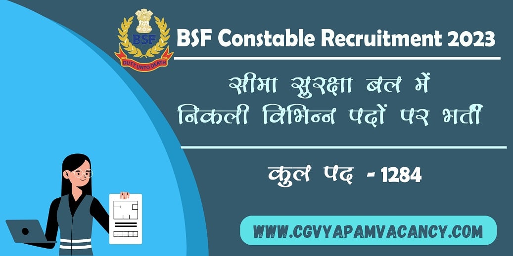 BSF Constable Tradesman Syllabus In Hindi