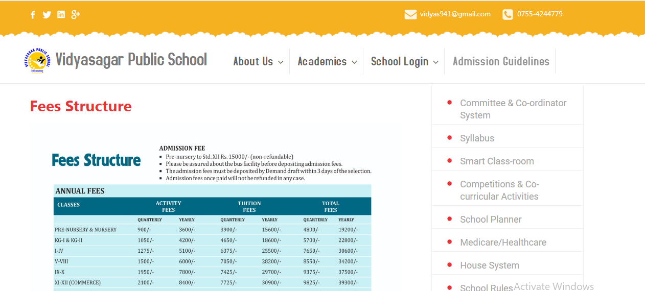 Vidyasagar Public School Recruitment 2023