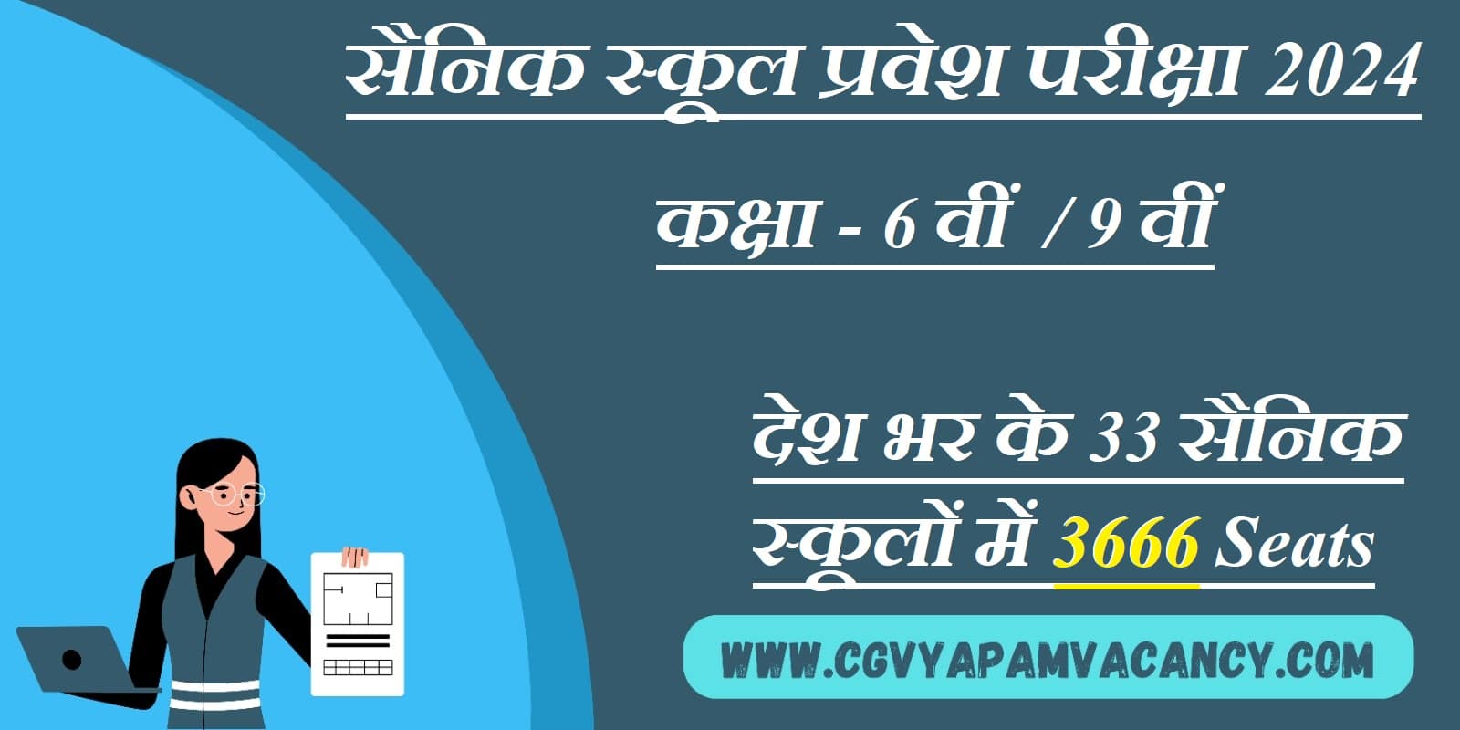 Sainik School Entrance Exam 2024